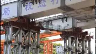 橋梁工程新典範 - 跨越橋旋轉工法