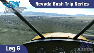 Microsoft Flight Simulator 2020 - Nevada Bush Trip - Leg 6