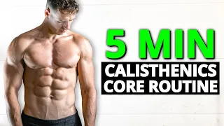 Do this 5 min Calisthenics Core Routine Everyday in 2023!