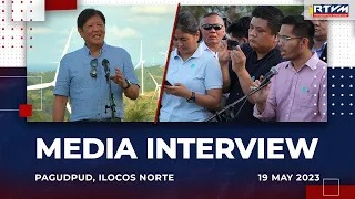 Media Interview in Pagudpud, Ilocos Norte 05/19/2023