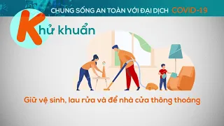 Thông điệp 5k: “Lá chắn thép” trong đại dịch COVID-19