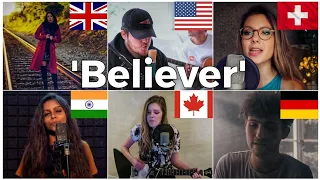 Who Sang It Better: Believer ( India, US, Canada, UK, Gemany, Switzerland) With My Dance Reaction