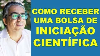 COMO ESTUDAR -   COMO CONSEGUIR UMA BOLSA DE INICIAÇÃO CIENTÍFICA - #049 de 365