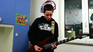 Paranoid Black Sabbath - Backtrack practice on electric guitar