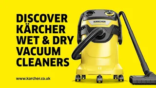 Bring back the WOW around the home, garden, car, DIY with the Wet & Dry Vacuum Cleaners | Kärcher UK