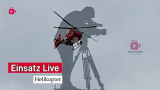 Einsätze von Helikopter, Rega, Heliswiss, Rotex, Swiss Army usw.