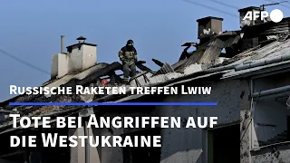 Tote bei russischen Angriffen auf den Westen der Ukraine | AFP