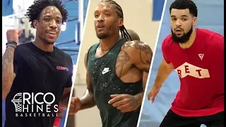 Demar Derozan, Fred Vanvleet, Michael Beasley and MORE at RIco Hines Private Run