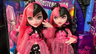 Comparing the new G3 Variant basic Draculaura to the first release! Monster High doll Review