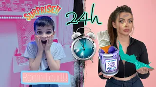 24h avec nous : SURPRISE ! On transforme la nouvelle chambre de Sohan + room tour 😍