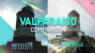 Valparaiso - Battlefield 2042: Portal vs Battlefield: Bad Company 2 Comparison - Gameplay GTX 1080