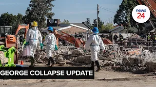 WATCH | George building collapse: Officials hope to complete rescue operation by Friday
