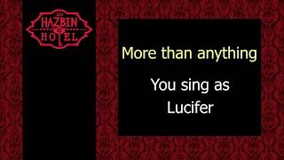 More than anything - Karaoke - You sing Lucifer