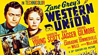 Western Union (1941) Zane Grey Western Movie