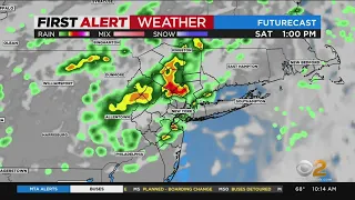 First Alert Weather: CBS2's 5/28 Saturday morning update