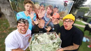 Last Youtuber To Leave The Box, Wins $10,000 (BOYS EDITION)
