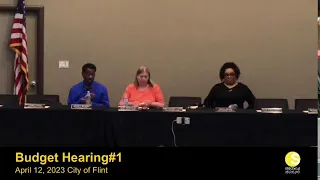 041223-Flint City Council- Budget Hearing #1