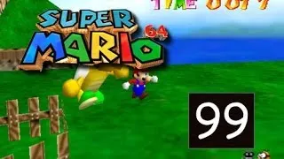 Super Mario 64 - Tiny Huge Island - Rematch with Koopa the Quick - 99/120