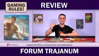 Forum Trajanum - A Gaming Rules! Review