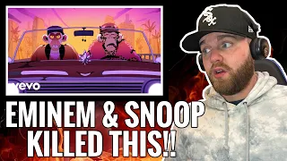 [Industry Ghostwriter] Reacts to: Eminem & Snoop Dogg - From The D 2 The LBC- HOLY SH**! YES!