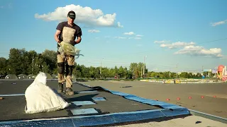 ✔️РЕМОНТ ГАРАЖА СВОИМИ РУКАМИ! Кровля, погреб, пол и многое другое.