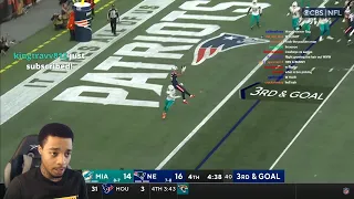 FlightReacts To Miami Dolphins vs. New England Patriots | 2022 Week 17 Game Highlights!