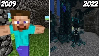 Minecraft's Evolution 2009 to 2022 (The Wild Update)