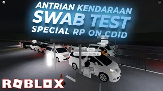 Special RP Swab Test (Day 1) | Roblox Car Driving V5 Update (CDID)