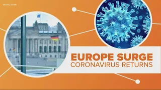 Second wave of COVID-19 pandemic in Europe