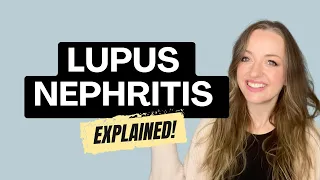 Lupus Nephritis Classes
