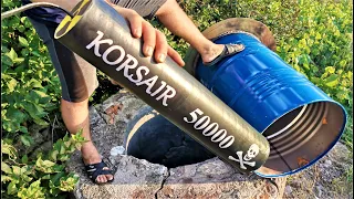 КОРСАР 50000☠️ ПОД БОЧКОЙ В КОЛОДЦЕ☢️ KORSAIR 50000 IN THE WELL AMONG US