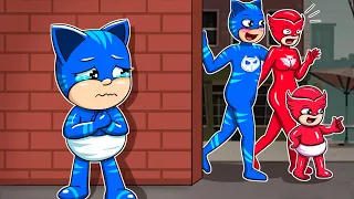 Catboy Baby is So Sad With Family - Pj Masks Sad Story Animation - Pj Masks Cartoon Animation