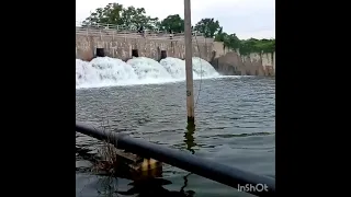 White beauty Water falls in LBP Canal