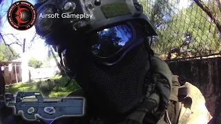 Airsoft P90 gameplay (no comments)
