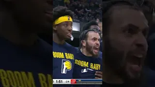 Lance Stephenson DANCES before the REVERSE SLAM!🤣 #shorts