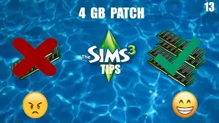 Sims 3 Tips Episode 13: 4GB Patch