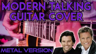 Modern Talking - Geronimo's Cadillac. Guitar metal cover (Instrumental )