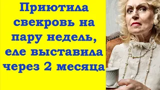 Выгнала свекровь нафиг из своей квартиры. Она сдавала свою двушку, а деньги отдавала своей дочери...