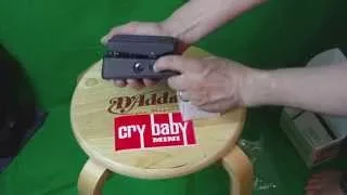 Dunlop Mini Cry-baby Wah Pedal Unboxing Un-boxing