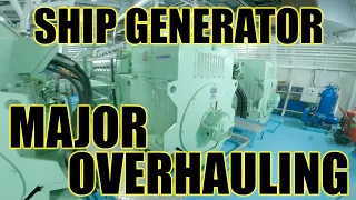 AUXILIARY ENGINE OVERHAULING |  SHIP GENERATOR | Hero's Venture