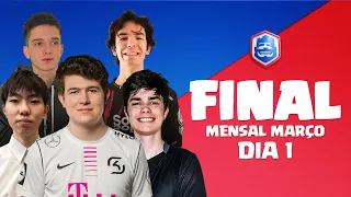 Clash Royale League 2021 | Final mensal de março | Dia 1 (Português)