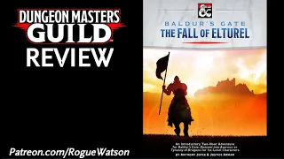 DMs Guild Review - Baldur's Gate: The Fall of Elturel