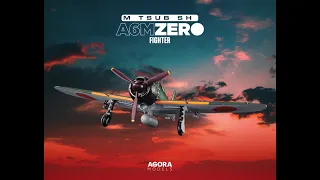 Build Mitsubishi Zero fighter A6M Pack 5 stages 41 to 45 from Agora