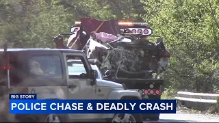 Multiple people dead after police chase ends in crash on Rt. 322 in Boothwyn