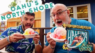 OAHU'S NORTH SHORE | Food Trucks, Surfing, Shaved Ice, Coffee & More!