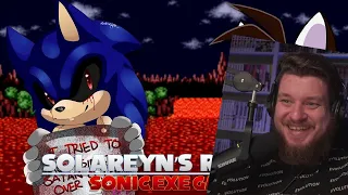 Реакция на Solareyn's Review - Sonic.exe Games