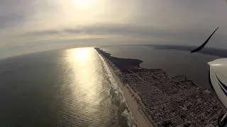 Cool Flight Down The New Jersey Shore