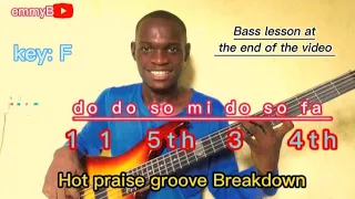 SIMPLE AND SWEET BASSLINE TO PLAY OVER ANY AFRICAN PRAISE SONG @Emekasongsz