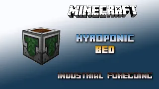 Hydroponic Bed 💎 Minecraft Industrial Foregoing Tutorial 💎 Deutsch