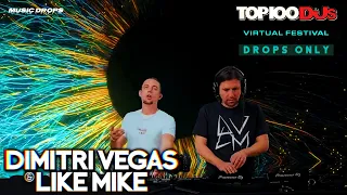 Dimitri Vegas & Like Mike [Drops Only] @ DJ Mag Top 100 DJs Virtual Festival 2021 | Week 5